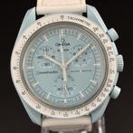 Omega x Swatch - MoonSwatch - Mission to Uranus - Zonder, Sieraden, Tassen en Uiterlijk, Horloges | Heren, Nieuw