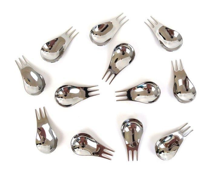 Alessi - Giulio Iacchetti & Matteo Ragni - Bestekset (12) -, Antiek en Kunst, Kunst | Designobjecten