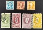 Nederland 1852/1913 - Willem 3 emissie 1 + Jubileum zegels -, Postzegels en Munten, Postzegels | Nederland, Gestempeld