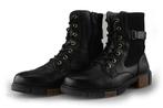 Mustang Veterboots in maat 41 Zwart | 10% extra korting, Verzenden, Zwart, Overige typen, Zo goed als nieuw