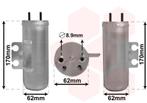 AIRCO DROGER VOOR PEUGEOT 206 2_ 1998-2009 6455W8, Auto-onderdelen, Ophalen of Verzenden, Nieuw