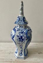 Makkum Tichelaar - dekselvaas - Delfts blauw - Antiquiteit