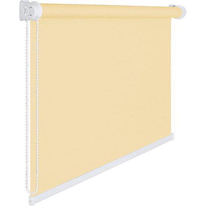 Rolgordijn - semi transparant - 50 x 200 cm - creme, Huis en Inrichting, Stoffering | Gordijnen en Lamellen, Verzenden