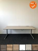 Ahrend 500 handmatig verstelbaar bureau - Grijs Eiken trespa, Werkplek, Ophalen of Verzenden, Gebruikt, Bureau