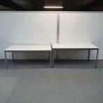 Set van 2 kantinetafels tafels werktafels 160x80 cm