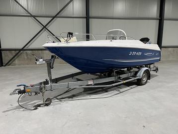 Consoleboot Quicksilver, 500 Commander, bouwjaar 2005, ex beschikbaar voor biedingen