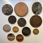 Europa. Lotto 12 Medaglie artistiche e commemorative – XX, Postzegels en Munten, Munten en Bankbiljetten | Toebehoren