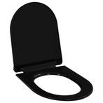 Zwarte Toiletbril Softclose Quick-Release - Tweedekansje!, Ophalen of Verzenden, Nieuw, Toilet