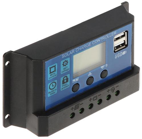 WL4 CC-PWM-30-USB PWM 30 Ah laad controller met USB en 12VDC, Doe-het-zelf en Verbouw, Zonnepanelen en Toebehoren, Nieuw, Ophalen of Verzenden