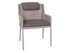 Stern Greta Diningstoel Aluminium - Champagne/ecru/bruin, Ophalen of Verzenden, Nieuw