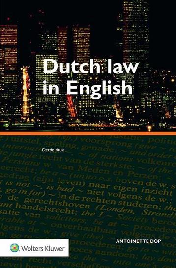 Dutch law in English (9789013140774) beschikbaar voor biedingen