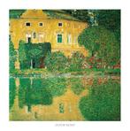 Kunstdruk Gustav Klimt - Schlosskammer on Attersee 70x70cm, Huis en Inrichting, Verzenden, Nieuw