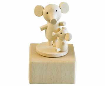 Nordic Design: Houten muziekdoos Olifant, Luci Kaas stijl