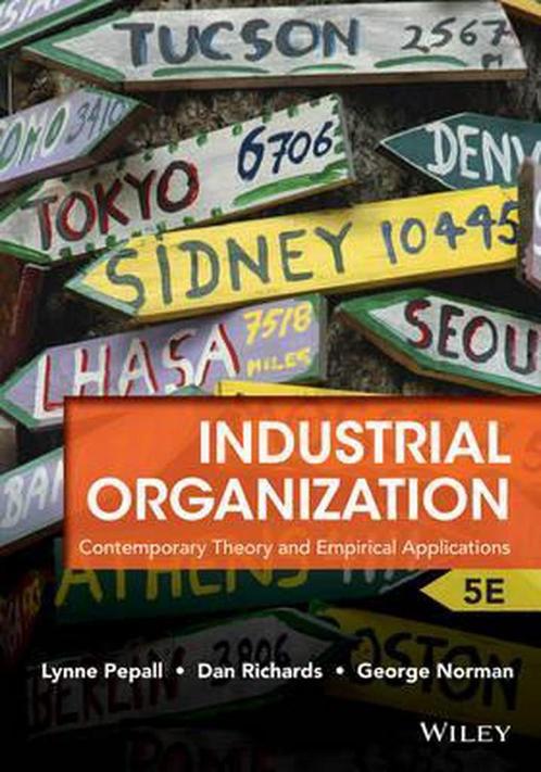 9781118250303 Industrial Organization | Tweedehands, Boeken, Schoolboeken, Zo goed als nieuw, Verzenden