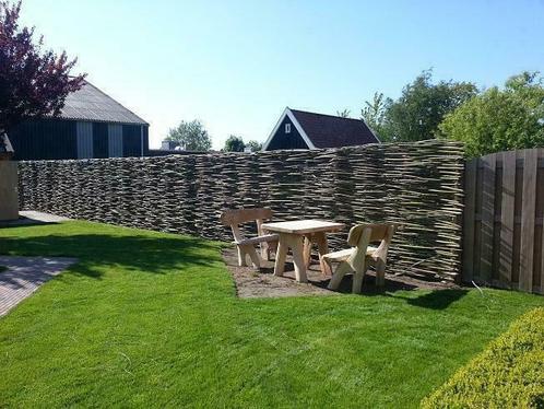 Prachtig mooie wilgen tenen afrastering voor uw tuin., Tuin en Terras, Gaas en Draad, Overige typen, Nieuw, Ophalen of Verzenden