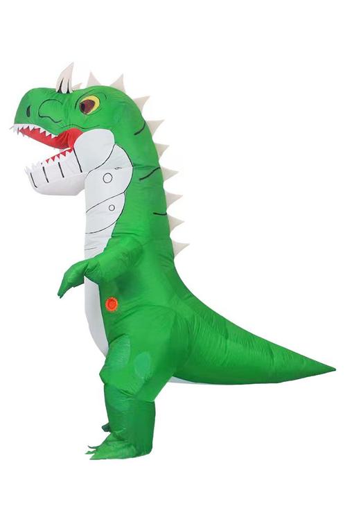 KIMU® Opblaas Kostuum Groen Draakje Opblaasbaar Pak Drakenpa, Kleding | Heren, Carnavalskleding en Feestkleding, Kleding, Nieuw