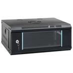 vidaXL Netwerkkast wandgemonteerd 4U 19 IP20 53x40x21 cm, Computers en Software, Verzenden, Nieuw