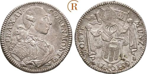 6 Kreuzer 1759 Montfort Grafschaft: Franz Xaver, 1758-1780:, Postzegels en Munten, Munten | Europa | Niet-Euromunten, Verzenden