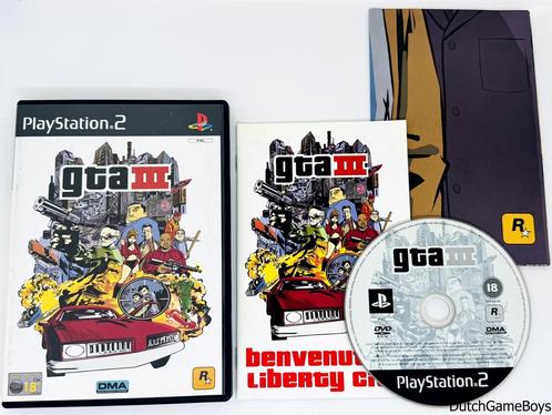 Playstation 2 / PS2 - GTA III, Spelcomputers en Games, Games | Sony PlayStation 2, Gebruikt, Verzenden
