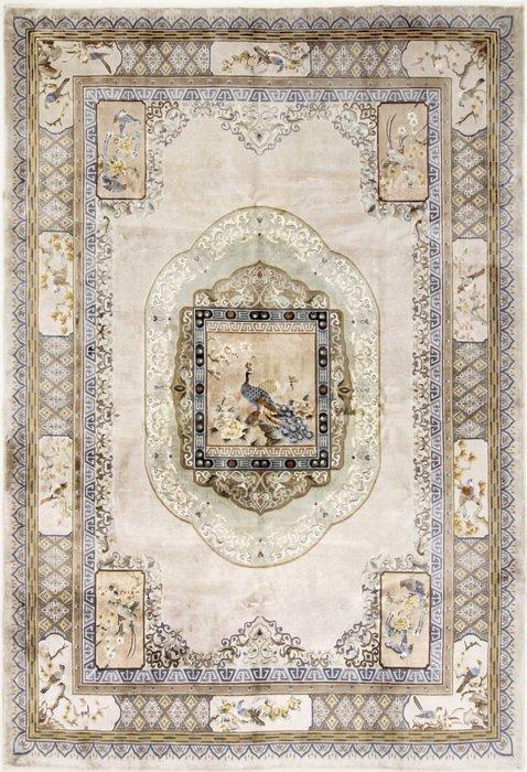 Originele Chinese traditionele pure zijde op zijde antiek -, Huis en Inrichting, Stoffering | Tapijten en Kleden