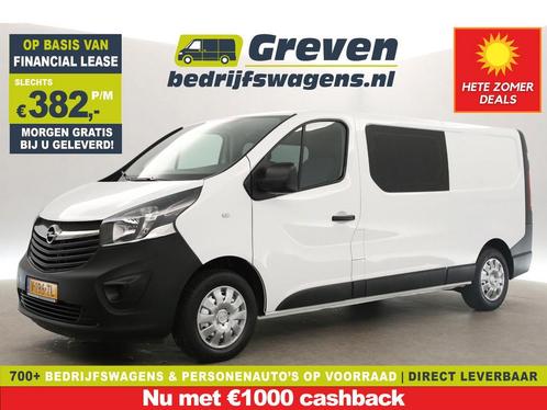 Opel Vivaro 1.6 CDTI L2H1 Marge DC Airco 5Pers Cruise €382pm, Auto's, Bestelauto's, Te koop, Handgeschakeld, Financial lease, Diesel
