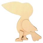 Toekan Vogel - Hout 3D Staand - Hobby & DIY - Duurzaam & Onb, Ophalen of Verzenden, Nieuw