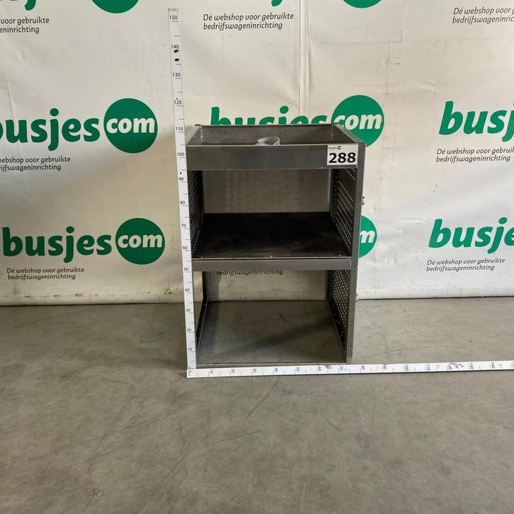 Aluca aluminium gebruikte bedrijfswageninrichting (nr 288), Auto diversen, Overige Auto diversen, Ophalen of Verzenden