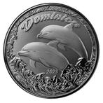 EC8 - Dominica Dolphin 1 oz 2023 (25.000 oplage), Postzegels en Munten, Munten | Amerika, Verzenden, Zuid-Amerika, Losse munt
