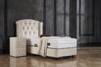 Opberg Boxspring Aurora - Beige, Verzenden, Nieuw, Beige, Modern