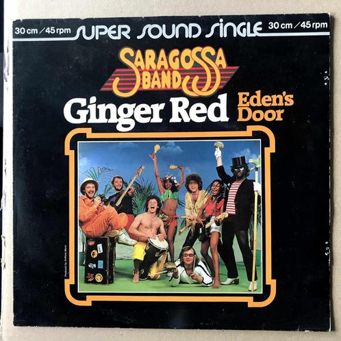 Saragossa Band – Ginger Red / Edens Door (12-Maxi-Sin..., Cd's en Dvd's, Vinyl Singles, Verzenden