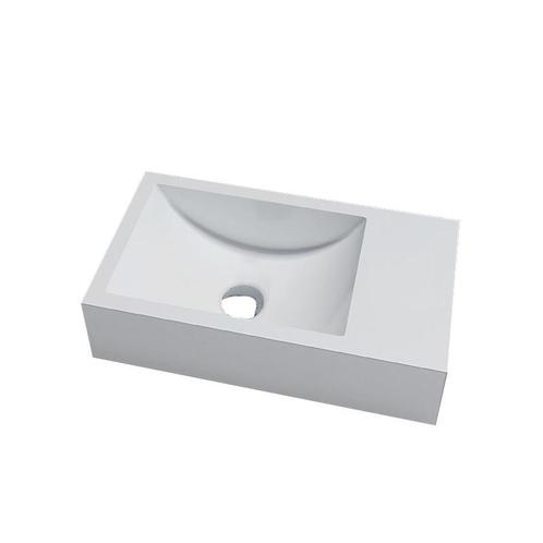 Sani Royal Solid Surface Fontein Recto 40x22x10 cm, Doe-het-zelf en Verbouw, Sanitair