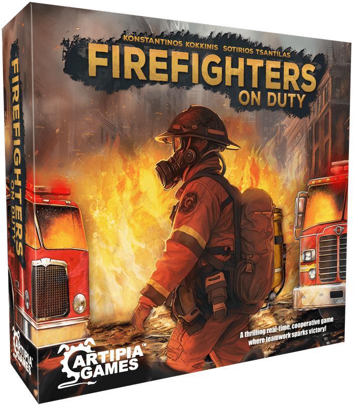 Firefighters on Duty - Board Game | Artipia Games -, Hobby en Vrije tijd, Gezelschapsspellen | Bordspellen, Nieuw, Verzenden