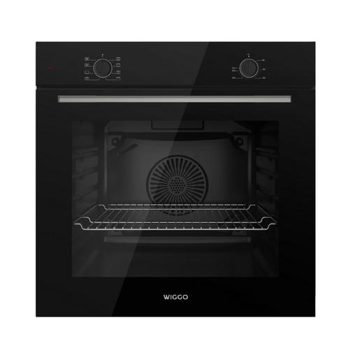 Wiggo WO-B608(B) - Inbouw heteluchtoven - Zwart, Witgoed en Apparatuur, Ovens, Nieuw, Verzenden