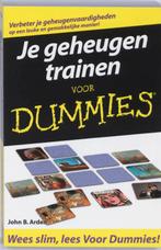 Je geheugen trainen voor dummies / Voor Dummies, Boeken, Verzenden, Zo goed als nieuw, John B. Arden
