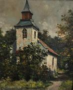 F. van Genesen (1887-1945) - Oude kapel in het bos