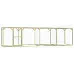 vidaXL Kippenhok 1,5x6x1,5 m geïmpregneerd grenenhout, Verzenden, Nieuw