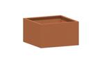 Cortenstaal plantenbak 120x120x80cm - 3mm dik - HTDesign, 100 cm of meer, Vierkant, Nieuw, Metaal