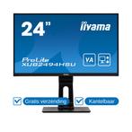 Iiyama ProLite XUB2494HSU-B1 Full-HD monitor, Computers en Software, Monitoren, Gebruikt, Iiyama, Ophalen of Verzenden, 5 ms of meer