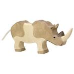 Holztiger - Houten Dieren - Neushoorn 20 cm, Nieuw