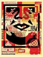 Shepard Fairey - Face, Antiek en Kunst, Kunst | Litho's en Zeefdrukken, Verzenden