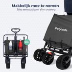 2dekans | LifeGoods Bolderkar - Opvouwbaar - Tot 120KG - 90L, Caravans en Kamperen, Bolderkarren, Ophalen of Verzenden, Zo goed als nieuw