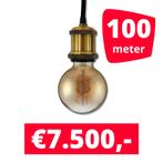 LED Railverlichting Horeca Craft Gold 100 spots + 100M rails, Ophalen of Verzenden