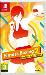 Fitness Boxing 2: Rhythm & Excercise Switch Morgen in huis!, Vanaf 3 jaar, 2 spelers, Ophalen of Verzenden, Zo goed als nieuw