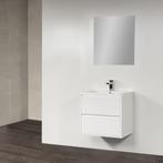 Badkamermeubelset New Future 60cm Hoogglans Wit, Ophalen of Verzenden, Nieuw, Bad