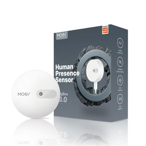 MOES ZSS-LP-HP02-MS aanwezigheidssensor - Zigbee 3.0, Hobby en Vrije tijd, Elektronica-componenten, Verzenden