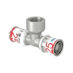 Uponor S-Press Plus perskoppeling Ø25x3/4x25 T-stuk - binne, Doe-het-zelf en Verbouw, Verwarming en Radiatoren, Verzenden, Nieuw
