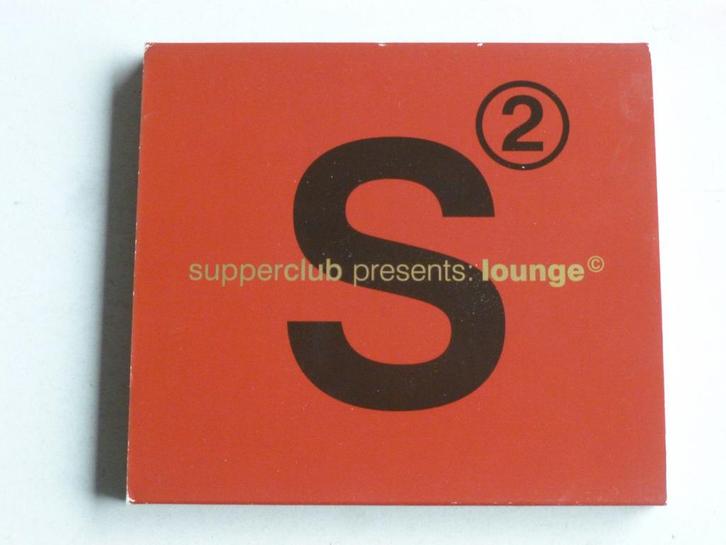 Supperclub presents; Lounge 2 (2 CD), Cd's en Dvd's, Cd's | Dance en House, Zo goed als nieuw, Verzenden