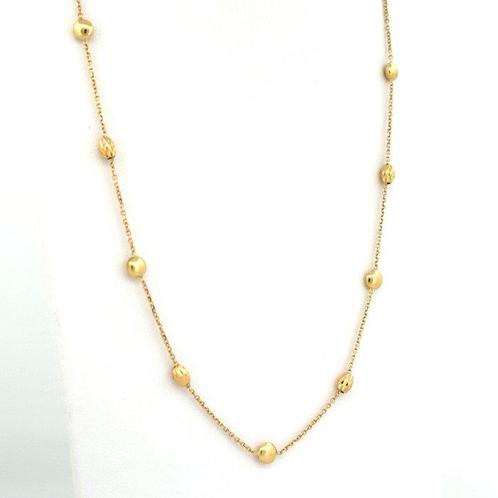Handmade - Halsketting - 2.7 g - 18 karaat Geel goud, Sieraden, Tassen en Uiterlijk, Kettingen