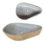 Wastafel | Wasbak | Natuursteen | Ovaal | 60-70x38-43cm, Doe-het-zelf en Verbouw, Verzenden, Nieuw, Steen, Wastafel