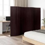 vidaXL Kamerscherm donkerbruin bamboe 250x165 cm, Huis en Inrichting, Verzenden, Nieuw
